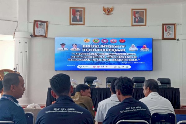 Dialog Hari Buruh di Pangkep, Bangun Hubungan Industrial