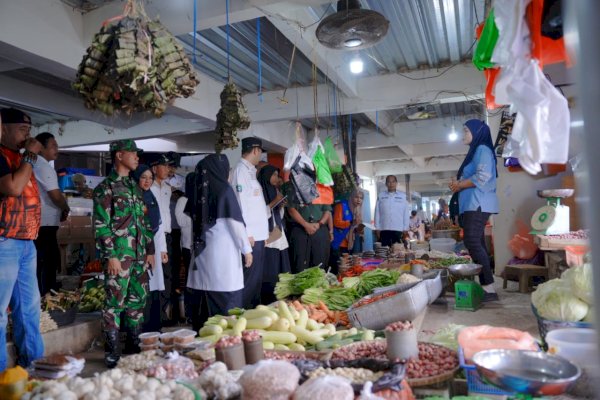 Bupati Pangkep Sidak Pasar Jelang Idul Adha