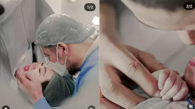 Via Vallen Melahirkan Anak Pertama.(F-INT)