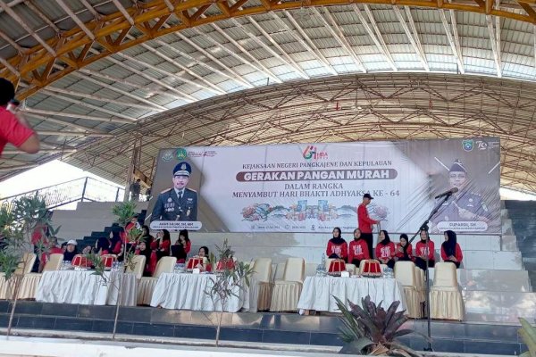 Bupati Yusran Apresiasi Pasar Pangan Murah Kejari Pangkep