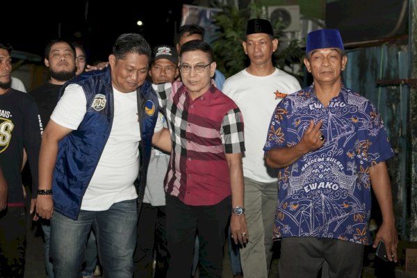 Disambut Antusias, Warga Bara – Baraya Sebut Rusdin Abdullah Walikota Makassar