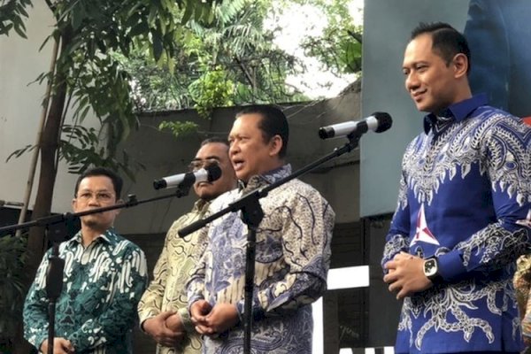 Temui AHY, Bamsoet MPR Usul Dana Bantuan untuk Partai Politik Dinaikkan