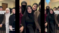 Heboh Wanda Hara Datang ke Kajian Ustadz Hanan Attaki Pakai Cadar, Tuai Kritikan Netizen