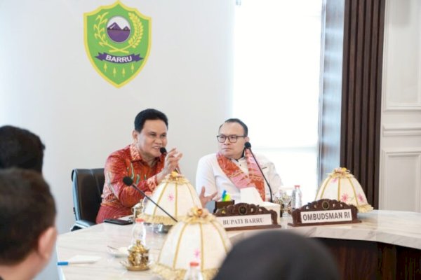 Bupati Barru Nilai Pemkab Berkomitmen Tingkatkan Pelayanan Publik, Ombusman RI Kagumi MPP