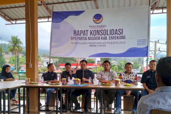 Konsolidasi NasDem Sulsel dan Kader se Enrekang, Satukan Tekad Menang Bersama Yusuf Ritangnga-Andi Tenri Liwang