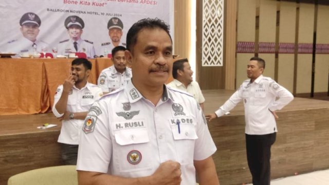 Ketua APDESI Kabupaten Bone Terpilih, H. Rusli