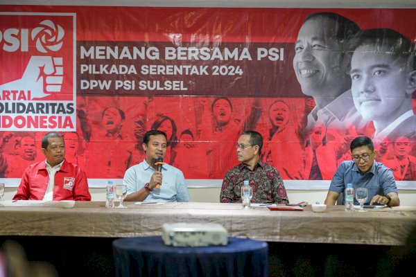 Usai PKB, Andi Sudirman Kembalikan Formulir Bakal Calon Gubernur Sulsel di PSI