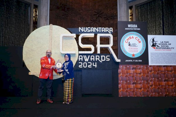 Program DBSCS KALLA Raih Penghargan Nusantara CSR Award 2024