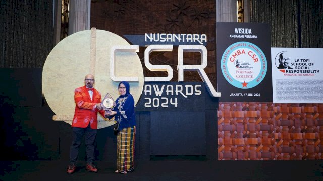 Program DBSCS KALLA Raih Penghargan Nusantara CSR Award 2024