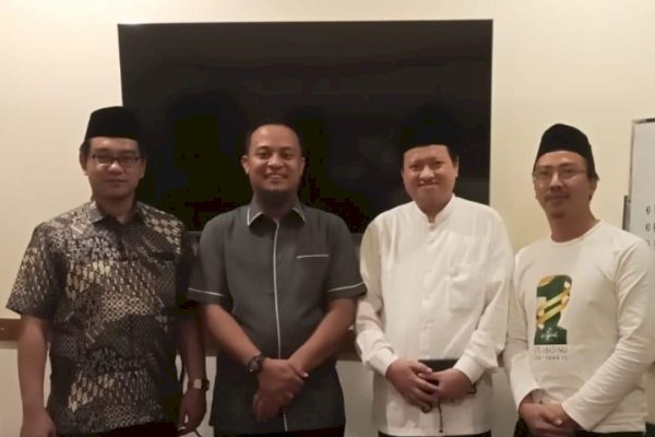 Andi Sudirman Bersilaturahmi dengan Pengurus Pusat RMI-PBNU KH Hilmi Ashiddiq