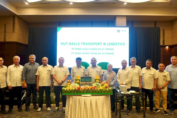 Kalla Transport-Logistics dan Kalla Lines Rayakan HUT Bersama