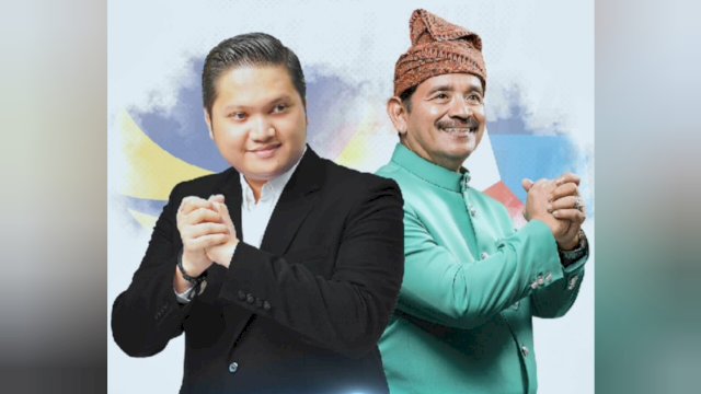 Calon Bupati dan Wakil Bupati Luwu, Arham Basmin Mattayang-Rahmat.