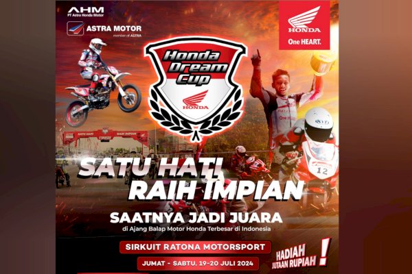 Jangan Ketinggalan! Di Sirkuit RMS Palopo Ada Event Honda Dream Cup, Siapkan Dua Kelas-Tontonan Gratis untuk Warga