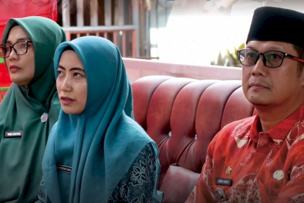 Pemerintah Kecamatan Makassar Terima Kunjungan Ketua TP PKK Makassar