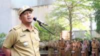 Camat Iqbal Pimpin Apel Lagi, Dihadiri Seluruh Jajarannya