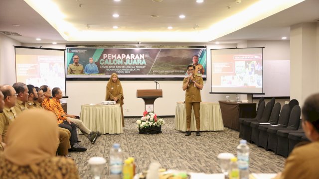 Paparkan Inovasi dan Prestasi Kelurahan Manggala, PJ Sekda Optimistis Makassar Wakili Sulsel di Lomba Kelurahan Tingkat Nasional