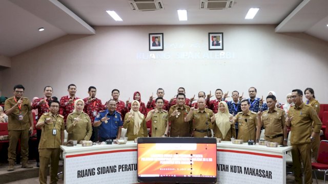 Asisten III Makassar Resmi Melaunching 18 Inovasi Aksi Perubahan PKA Angkatan XII dan XIII.