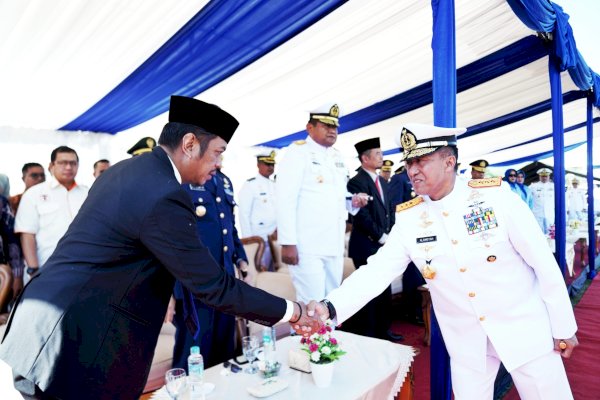 PJ Sekda Hadiri Upacara Pelantikan Diktama TNI AL, Harap Para Siswa Merawat Semangat dan Kedisiplinan