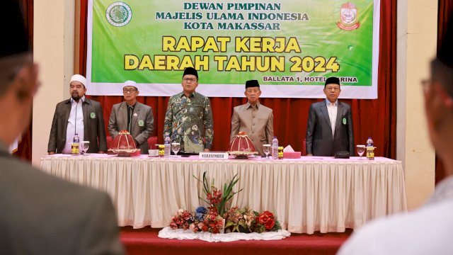 Danny Pomanto dan MUI Makassar Komitmen Jaga Ketahanan Keimanan Umat.
