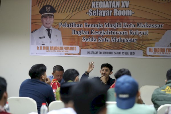 Dorong Kreatifitas Program Kerja Remaja Masjid, Kesra Makassar Beri Pelatihan