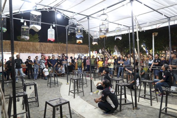 350 Peserta Lomba Kicau Burung, Ramaikan Zona 5 F8 Makassar