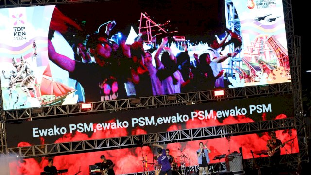 Art2tonic Bangkitkan Semangat Pengunjung F8 Makassar Dukung PSM.