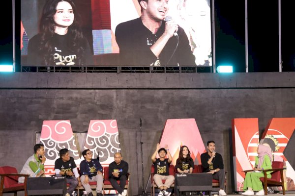 Michel Zudith Promosikan Film ‘Puang Bos’ di F8