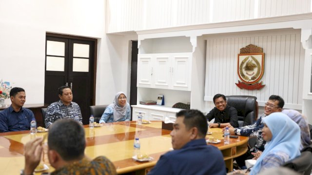 PJ Sekda Menerima Kunjungan Direktorat Jenderal Pengelolaan Kelautan dan Ruang Laut Bahas Gerakan Nasional BCL.