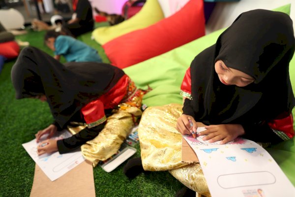 Lomba Lukis Hewan, Zona 5 F8, Asah Kreatifitas Anak