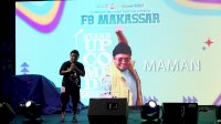 Aksi Kocak Komedian Lokal Hibur Masyarakat di F8 Makassar