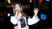 Mey Christine Perkenalkan Lagu Pop Toraja di Panggung F8 Makassar