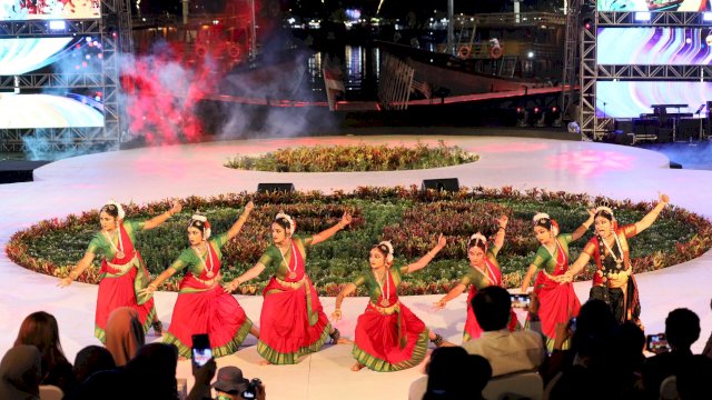 Delegasi India Pukau Warga Makassar dengan Tarian Bharatanatyam & Kuchipudi.