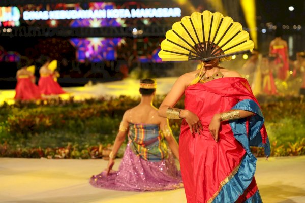 Pertunjukan Tari Pallapi Aro di Panggung Utama F8 Makassar, Wujud Pelestarian dan Pemajuan Tradisi Seni dan Budaya
