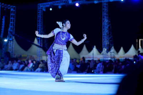 Keren! Konsulat Jenderal India Kembali Persembahkan Tari Odissi di Penutupan F8 Makassar