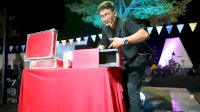 Arigato Magic, Hibur Pengunjung Zona 5 Dengan Aksi Sulap