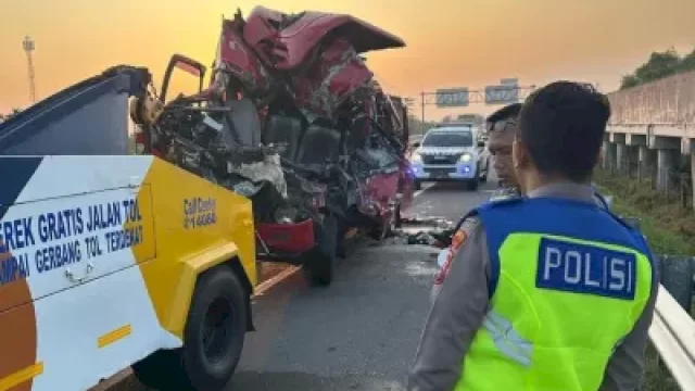 Kecelakaan Maut di Tol Boyolali.(F-INT)