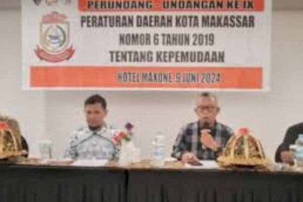 Anggota DPRD Makassar Azwar Sosialisasi Perda Kepemudaan