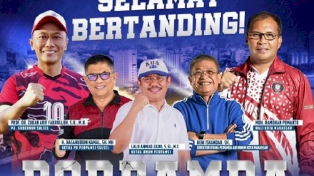 Dibuka Walikota Makassar Pagi Ini, Porpamda Pertandingkan Tujuh Cabor