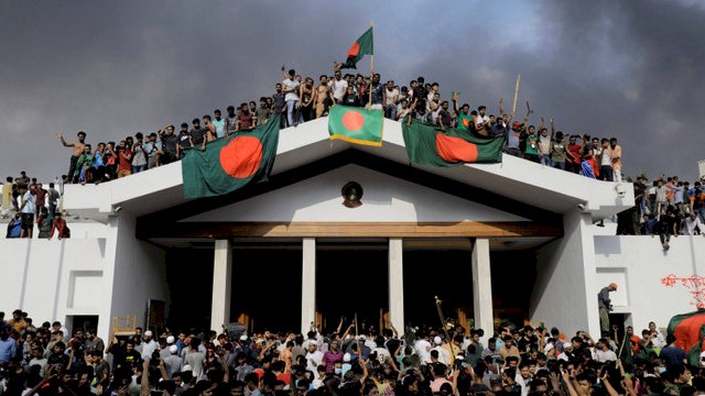 Pemerintahan Bangladesh Resmi Bubar.(F-INT)