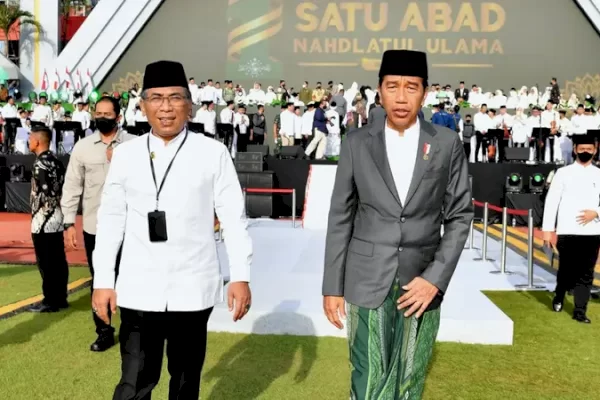 Jokowi-PBNU Bahas Tambang di Istana Saat Rakyat Demo Kawal Putusan MK