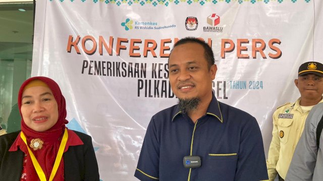 Seharian Jalani Tes Kesehatan, Andi Sudirman dan Fatmawati Tetap Bersemangat