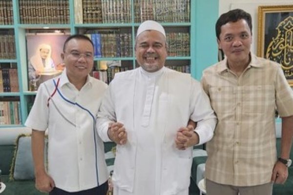 2 Elite Gerindra Temui Habib Rizieq Shihab di Petamburan