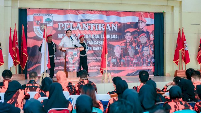 Hadiri Pelantikan Pengurus Pemuda Pancasila Barru, Suardi Saleh : Menjadi Ketua Gampang-gampang Susah