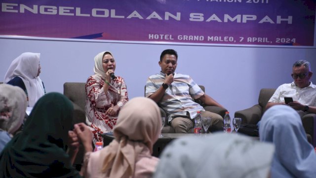 Anggota DPRD Makassar, Nunung Dasniar Ajak Warga Kelola Persampahan Dengan Baik