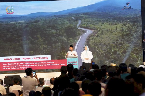 Telah Benahi 500 Km Jalan di Sulsel, Andi Sudirman : Fokus Kami Membangun untuk Masyarakat