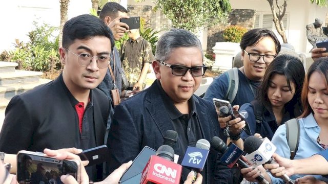 Hasto Sebut Ada Laporan Upaya Ganjal Pencalonan Anies di Pilgub Jakarta.(F-INT)