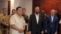 Prabowo Bertemu Surya Paloh: Kami Menyambut NasDem Bergabung dengan Kami
