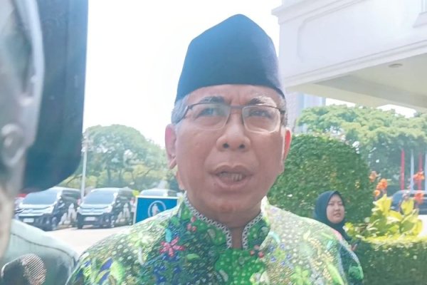 Bahas Konsesi Tambang, Ketum PBNU Gus Yahya Temui Jokowi di Istana