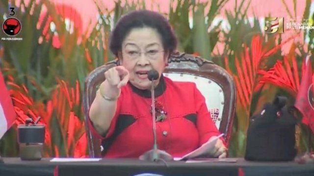 Ketua Umum PDI Perjuangan Megawati.(F-INT)