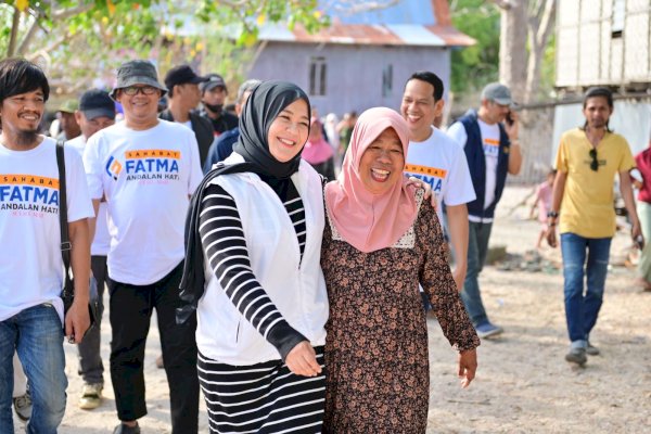 Fatmawati Komitmen Bawa Harapan Baru ke Pulau Harapan Jeneponto, Fokus Air Bersih-Tanggul